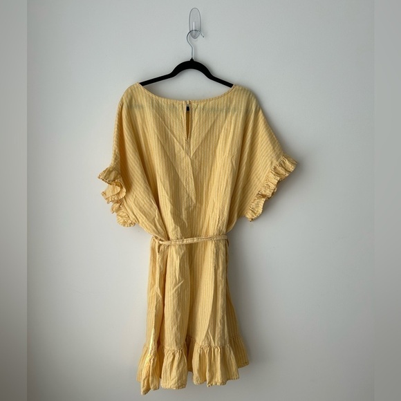 Jillian Harris x Joe Fresh linen light  yellow dress - Picture 10 of 11